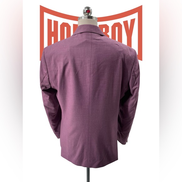 Men's Stylish Purple Blazer - Picture 2 of 6